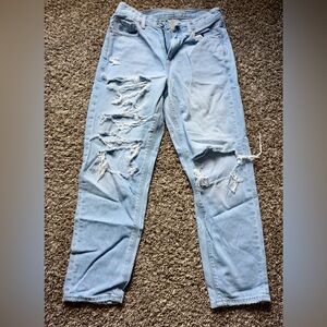 Light washes, distressed, American Eagle jeans size 2